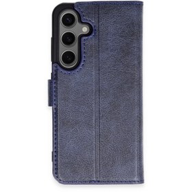 Resim artlab Art Galaxy S24 Kılıf Trend S Plus Kapaklı Kılıf - Lacivert Lab 