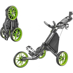 Resim Caddylite Ez Fold Version 8 Golf Taşıma Arabası- Katlanabilir, Hafif, 3 Tekerlekli, Kolay Saklama Için Tek Tıkla Katlama 