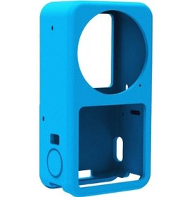 Resim Prestigegoods Djı Action 2 İçin Puluz Abs Koruyucu Mavi Kafese Çerçeve Kamera Etkinlikleri İçin Ideal Mavi 