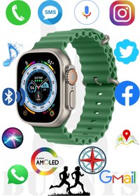 Resim Bunnys Reeder P13 Blue 2022 Uyumlu Akıllı Saat Konuşma Özellikli Watch 8 Ultra 49MM AMOLED EKRAN 