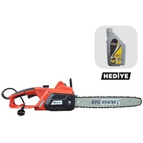 Resim Energy 3020 2200W Elektrikli Testere + 40 CM Kılavuz Zincir Yağı Set 