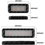 Resim Wondernest Araba 4'ü 1 Arada Led Ortam Işığı Kapı Dekor Işık Sarı Sarı Işık 