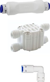 Resim Aqua Bella Su Arıtma Cihazı Dört ( 4 ) Yollu Vana - Atık Kısıcı - Check Valf 