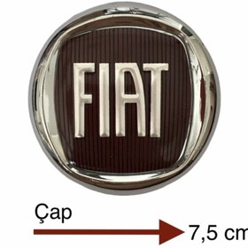 Resim Fiat Arma - Fiat Ön Panjur / Arka Bagaj Logo (küçük Boy 7,5 Cm) 
