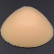 Resim Silikon Mastektomi Protezi Sütyen İçlikler - Kadınların Zarif Üçgen Solunabilir Silikon Göğüs Formları - Tek Renk, El Yıkama, Non-Tekstil - Tek Birim 