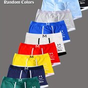 Resim 3 Adet Rastgele Stil Erkek İç Çamaşırı, Ev ve Spor İçin Basit Şık Boxer Külot, Nefes Alabilen Rahat Yumuşak Erkek İç Çamaşırı, Erkekler İçin Şık Nefes Alabilen Boxer Şort, Aktif Giyim Temelleri,Günlük Kullanım Boxerları,Geometrik Desen,Şık Boksör Külotlar,Esnek İç Çamaşırı,Nefes Alabilen Kumaş,Çoklu 