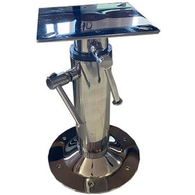 Resim Masa Ve Koltuk Ayağı 3 Kademeli Krom 33-78cm Tekne, Yat Ve Karavan 