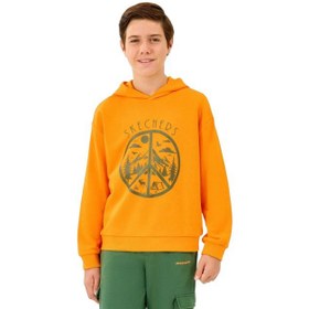 Resim Skechers B Lw Fleece Erkek Çocuk Beyaz Sweat 