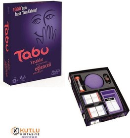 Resim Hasbro A4626 Tabu 13 Yaş Üstü 4+ Kişilik Kutu Oyunu, Sıfır 