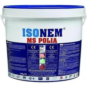 Resim İsonem Ms Polia Likid Polymer Su Yalıtım Boyası 5 KG Beyaz 