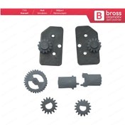 Resim Hyundai Kia Chevrolet Daewoo için Yan Ayna Dişli Seti 876101u060 N11.8257 