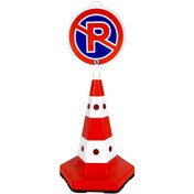 Resim İleri Trafik Park Yapılmaz Klasik Kedi Gözlü Ağırlıklı Trafik Koni Seti Trafik Dubası 