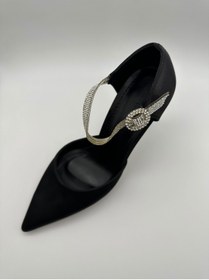 Resim Laura roza Saten Stiletto 