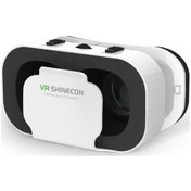 Resim Vr Gözlük Shinecon 5. Nesil Vr Gözlük 3d Sanal Gerçeklik Gözlükleri 4.7-6.0 Inç Cep Telefonu Için Hafif Taşınabilir Kutu 