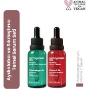 Resim Cosmogenesis labs aydınlatıcı ve sıkılaştırıcı temel serum seti 