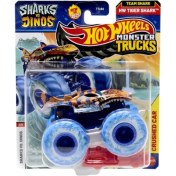 Resim Hot Wheels Monster Trucks 1:64 Arabalar Sharks Vs Dınos Hw Tıger Shark FYJ44-JCD90 