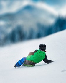 Resim Tron Kızak Mavi Mavi 
