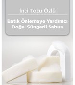 Resim Inci Tozu Özlü Batık Ve Çilek Bacak Onarımına Yardımcı Doğal Süngerli Sabun 135gr Kamelya 