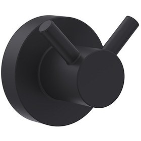 Resim Line Bathroom Master Bornoz Askılık 128604 İkili Mat Siyah Mat Siyah Siyah 