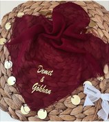 Resim nuksoc Söz Nişan Düğün Sünnet Halay Mendili Kişiye Özel İsimli 1 Adet Fiyatıdır. 