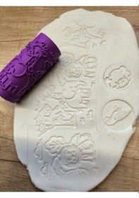 Resim Hayvanat Bahçesi - Safari Oyun Hamuru Silindiri Çok Renkli 