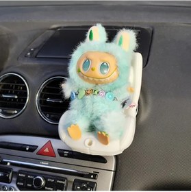 Resim ÇAKRA Mini Araba Koltuğu Aksesuarı Labubu Peluş Oyuncaklar İçin Dekoratif Oto Koltuğu (Oyuncak Hariçtir) 