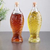 Resim ÖYKÜ VE YİĞİT Balık Yağdanlık - Sirkelik Şişe 2li Set 