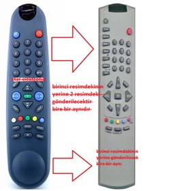 Resim MAZA Arçelik 12,5 Uyumlu Tüplü Televizyon Kumandası 
