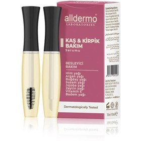Resim Alldermo Kaş Serumu 10 ml & Kirpik Bakım Serumu 10 ml 