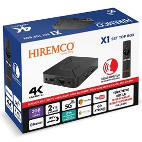 Resim Hiremco X1 2GB Ram / 8 GB Dahili Hafıza Android Box HIREMCO