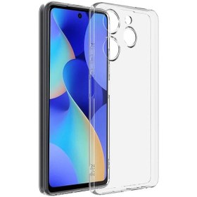 Resim General Mobile Gm Era 50 İle Uyumlu Kılıf Şeffaf Kamera Korumalı Esnek Silikon Telefon Kılıfı Kapak 