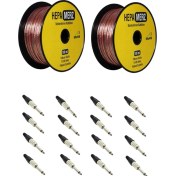 Resim Hepa Merz Connection Paket-10 Hoparlör Kablosu Jak Konnektör Paketi 