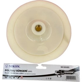 Resim Nikon 18050BS Polisaj Süngeri 180 mm Beyaz Sert 