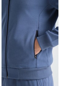 Resim Shooter Sportswear Shooter Erkek Kışlık Eşofman Takımı Thermosoft Teknolojisi Içi Kuzu Görünümlü Regular Kalıp İndigo 