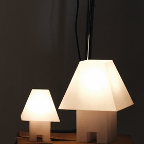 Resim BLOCK LAMP [regular] - Crystal Clear 'Pure' 