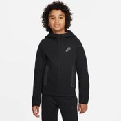 Resim NSW Tech Fleece Full-Zip Çocuk Sweatshirt 