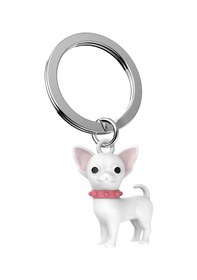 Resim Metalmorphose Chihuahua Köpek Anahtarlık 