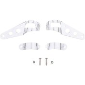 Resim Jokmae Universal Motosiklet Klasik Tarz Krom Çelik Far Bağlantı Braketi, 38mm-51mm 