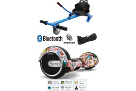 Resim Citymate Elektrikli Kaykay Scooter Hoverboard Akıllı Dengeli + Hover Kart + Çanta Full Paket 