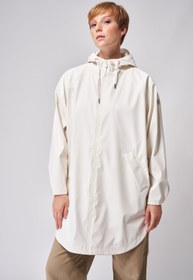 Resim Tanta Sky Kadın Yağmurluk Off White - M 