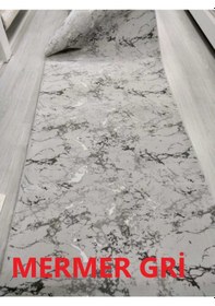 Resim Panda Halı 2021 Yeni Modeller Kaymaz Jel Taban Kesme Yolluk 