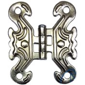 Resim Skygo Dekoratif Sac Kelebek Menteşe - Küçük, Nikel, 100 Adet 