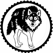 Resim Kurt Tasarım 2.model Sticker 10 x 10 cm 