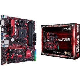 Resim Asus Ex-A320M-Gamıng Amd A320 Am4 DDR4 3200 Hdmı Dvı M2 Usb3.1 Aura Rgb Matx(Ex-A320M-Gamıng) Anakart 