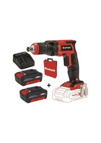 Resim Einhell TE-DY 18V Akülü Alçıpan Vidalama + 2 x 4.0 Ah Starter Kit 