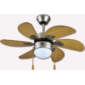 Resim Mercury Aydınlatmalı & 6 Kollu Tavan Vantilatörü 56608748380 