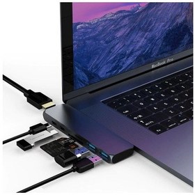 Resim Daytona Cf03 Type C 7In2 Hub Hdmi Kart Okuyucu Usb3.0 Çevirici 