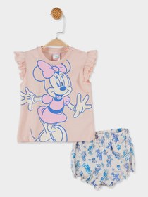 Resim DİSNEY Mınnıe 2'li Bebek Şortlu Yazlık Takım - Disney 