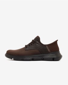 Resim Skechers GARZA GERVIN Erkek Kahverengi Günlük Ayakkabı 205046 CHOC | Orijinal 