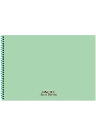 Resim Keskin Color 35x50 20 Yaprak Spiralli Plastik Kapak Pastel Resim Defteri 